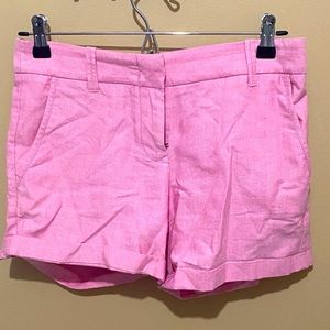 Pink Jcrew Short 4” inseam